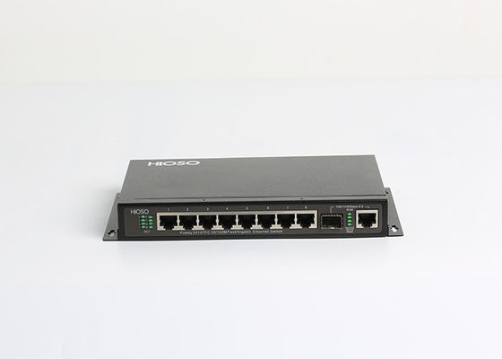 Interruptor de los puertos DC12V Gigabit Ethernet de la certificación 8FE 2 el 1000M SFP del CCC