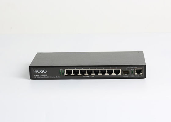 Interruptor portuario de Ethernet de HiOSO 9