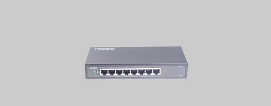 Interruptor portuario de la fibra óptica de HiOSO 7 el 100M TP+ 1 el 100M TP Ethernet Access Switch 8
