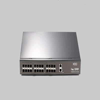 HiOSO 22 puertos del 1000M SFP 2 puertos del interruptor 24 de la fibra del 1000M Combo Ports SFP