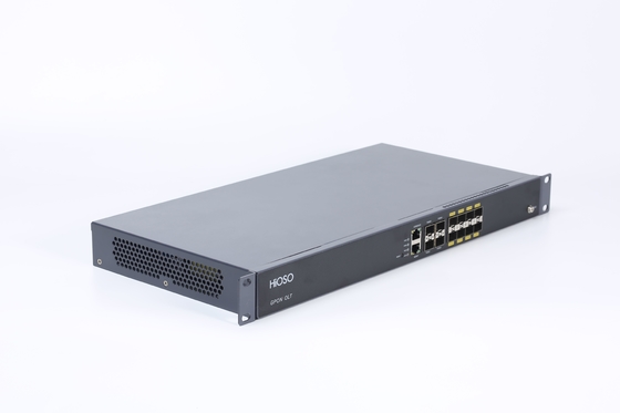 HA7308G-J 8PON GPON Soporte OLT para puertos ópticos de enlace ascendente WEB SNMP CLI 4 GE/10GE SFP/SFP+(10GE